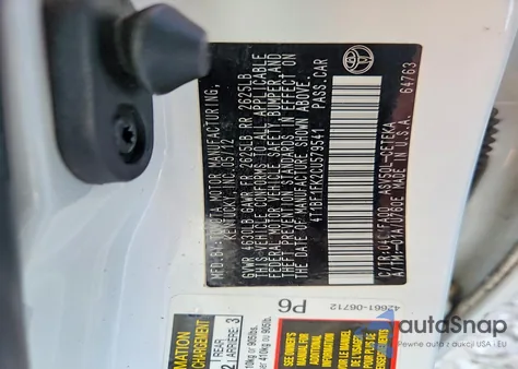 2012 Toyota Camry Base z USA, uszkodzony, nr VIN 4T1BF1FK2CU579541